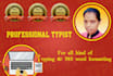 do fast, manual typing job, retype images, pdf to word, recreate 24h, typist