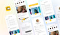 design a modern mobile app in figma