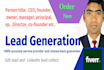 do targeted b2b lead generation on linkedin leads with valid mail