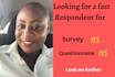 take your surveys and answer questionnaires