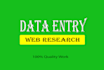 be your virtual assistant for excel data entry and web research