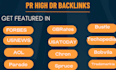 give you PR backlinks from haro, qwoted and featured