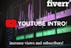 make a simple youtube intro
