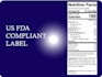 create nutrition facts label and do nutritional analysis