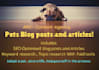 write plagiarism free pet blogs and veterinary articles