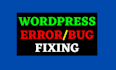 fix wordpress error, internal server error, critical error and fatal error