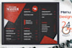 do eye catchy restaurant menu design