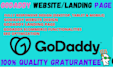 build godaddy website, design redesign godaddy website, create godaddy website