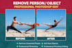 add or remove person or object and edit photo in photoshop