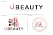 do modern beauty spa eyelash and makeup cosmetic logo design