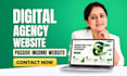 a digital agency and digital marketing website for passive income