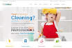 create office, house cleaning booking services website