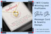 do shineon pod message card and jewelry design