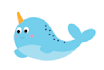 design cute mascot in flat color vector