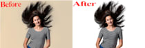remove background or retouch images