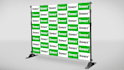 design a step and repeat backdrop