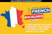 do SEO and create da 70 guest post do follow french backlinks