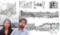 draw architecture or cityscape in pencil