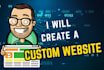 create a custom website