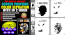 do color separation vector artwork redraw screen printing in 2 hours