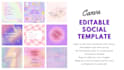 deliver aesthetic instagram templates