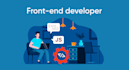 frontend web development in HTML CSS javascript