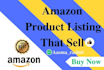 write amazon product listing description