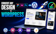 design a professional wordpress website with elementor pro