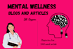 write engaging mental wellness and yoga blogs for you