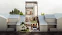 3d exterior perspective rendering
