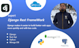 be your django rest framework expert