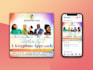 create instagram, fb, online and social media flyer