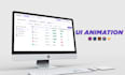 create a UI animation