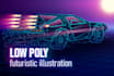 increase your brand awareness with low poly art