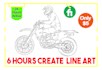 convert image to vector, line art, vector tracing and illustrator