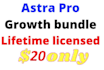 activate astra pro with my growth bundle license