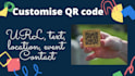 generate qr code for your company, website or social media
