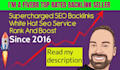 built SEO backlinks permanent dofollow and nofollow mix, high quality links
