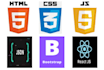 help you with HTML, CSS, javascript, and react js project