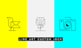 design custom line icons for your app or website