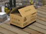 design print ready cardboard box, mailer box, shipping box