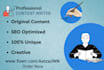 be your nlp SEO optimized content writer for websites