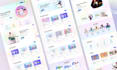 design a stunning, modern and unique website interface