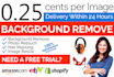 remove background from 20 images