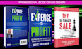 design professional book covers, ebook cover, kindle covers in 8hr