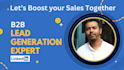 collect prospect email list, b2b lead generation and web research