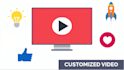 do engaging 2d animation explainer video  and infographic video with vyond