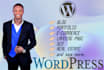 design elearning ecommerce portfolio website on wordpress