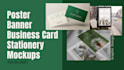 design business cards, posters and do mockups