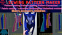 be a sewing pattern maker